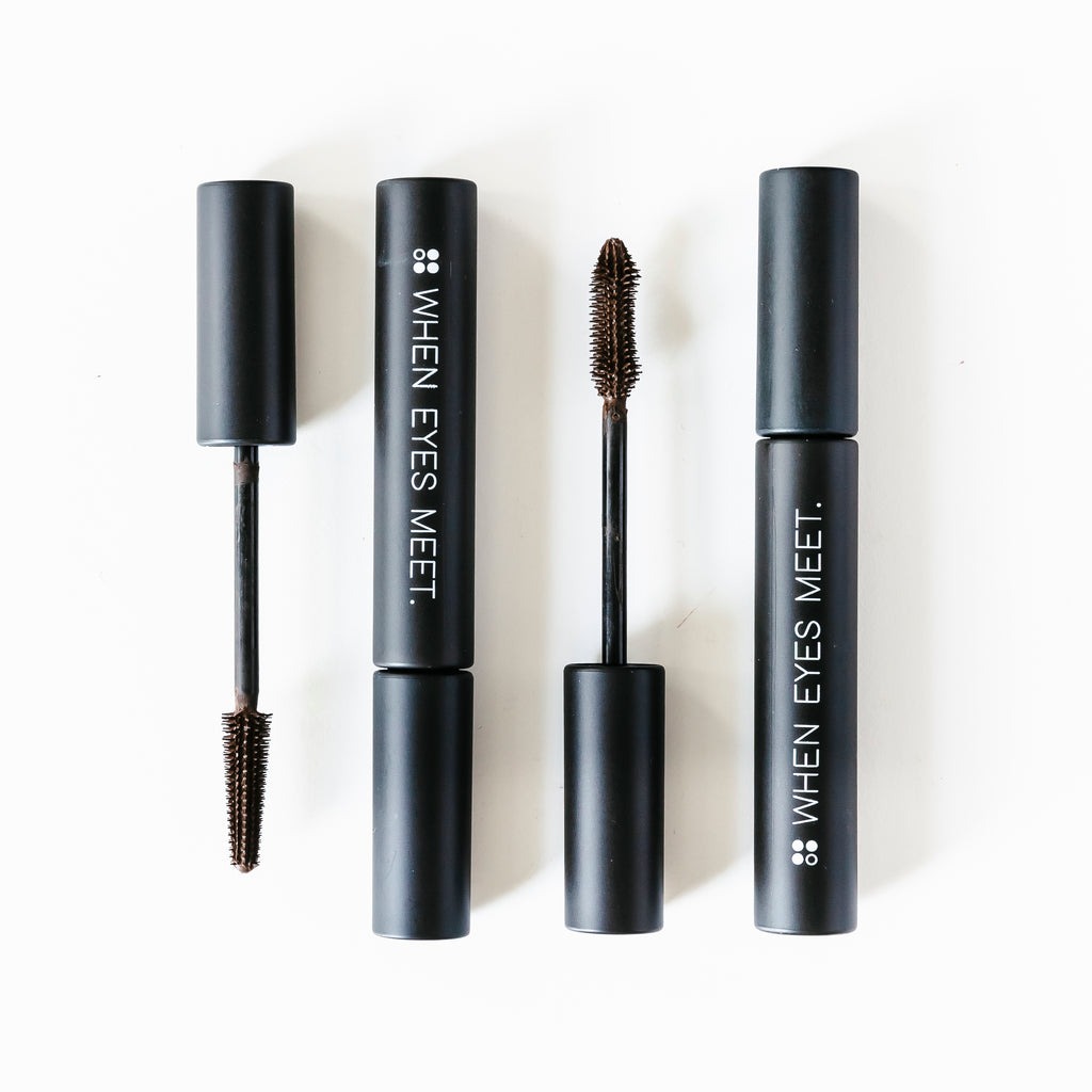 When eyes meet - natural brown mascara